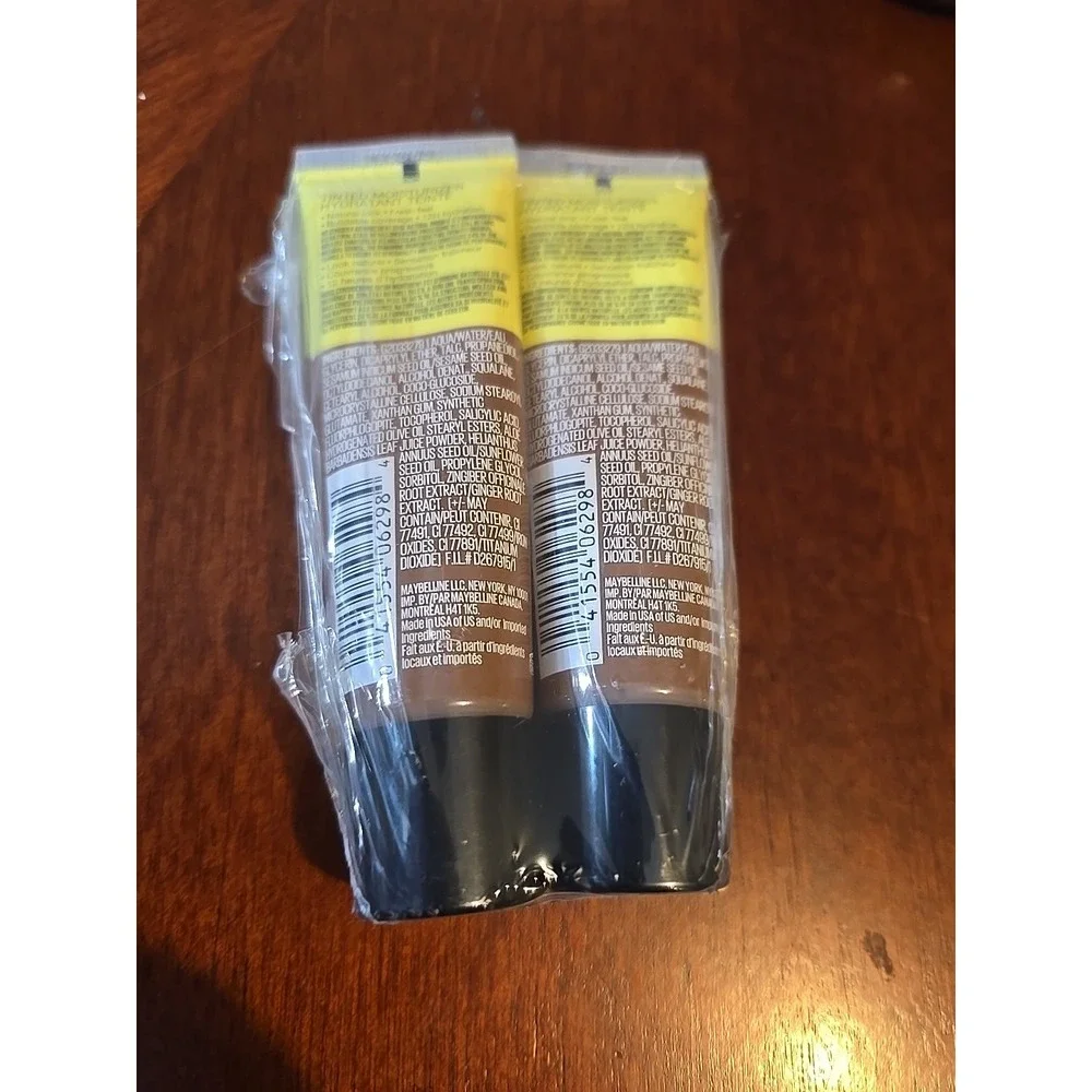 Lot‎ Of 2 Maybelline New York Fit Me Tinted Moisturizer With Aloe Shade 370